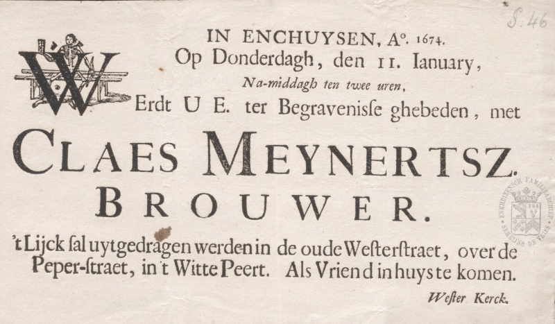 Bestand:Brouwer, Claes Meynertsz. - Begravenisse.jpg