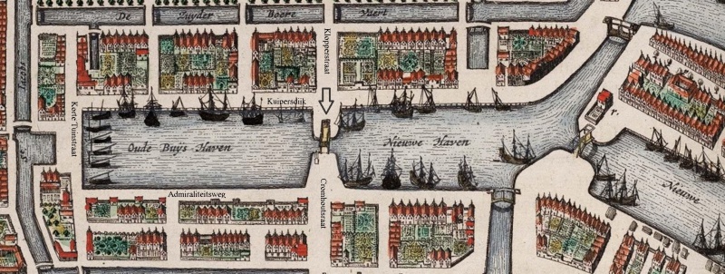 Bestand:Uitsnede Oude Buijs Haven - Blaeu J.1649.jpg